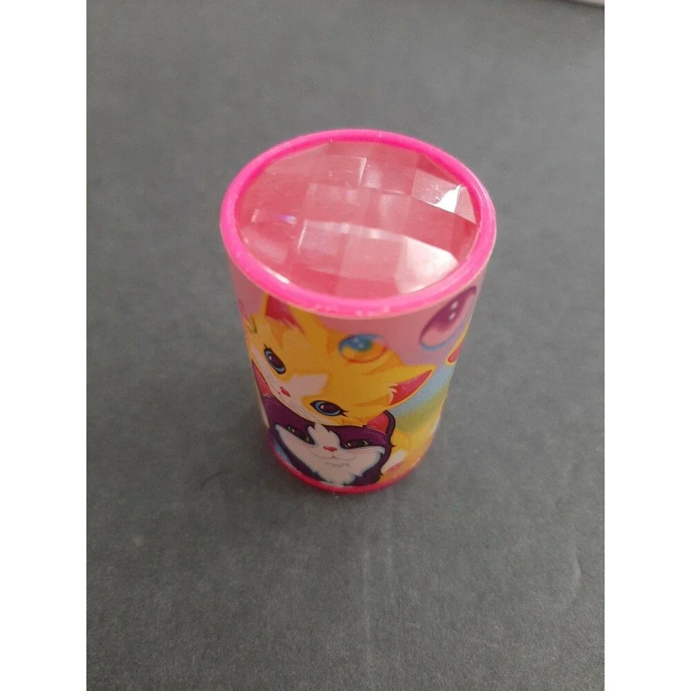 Vintage Lisa Frank Painting Cat & Kitten Party Favor KALEIDOSCOPE VTG